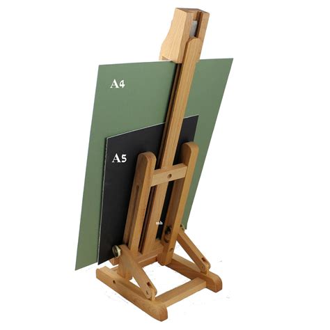 wooden desk easel